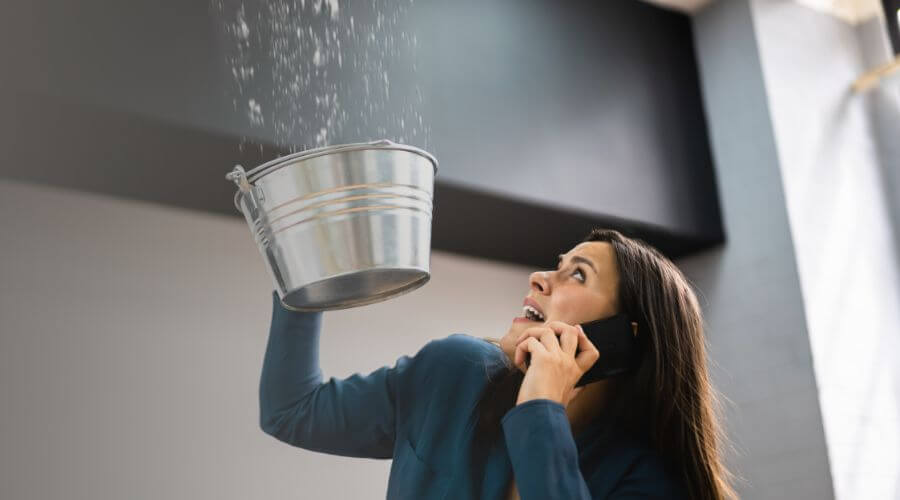Why choose water damage cleanup for ceiling water damage repair in Upland
